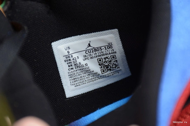 Rep TB Great Jordan 1 Fearless CU2805-100 SE Mid Blue Air the 0716